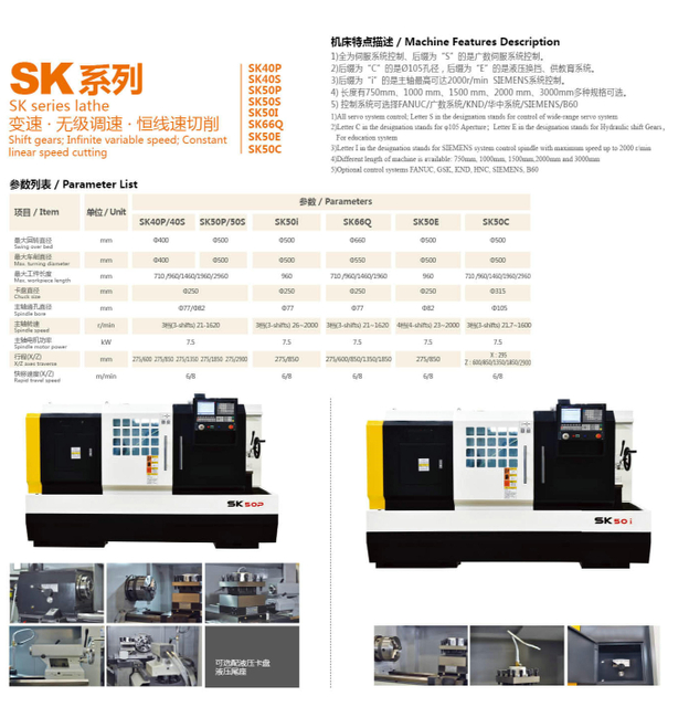  SK CNC torno 