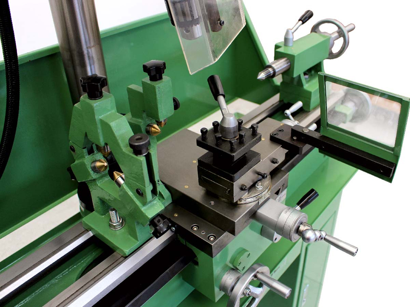 Tornando o torno e a máquina de moagem T25L-3