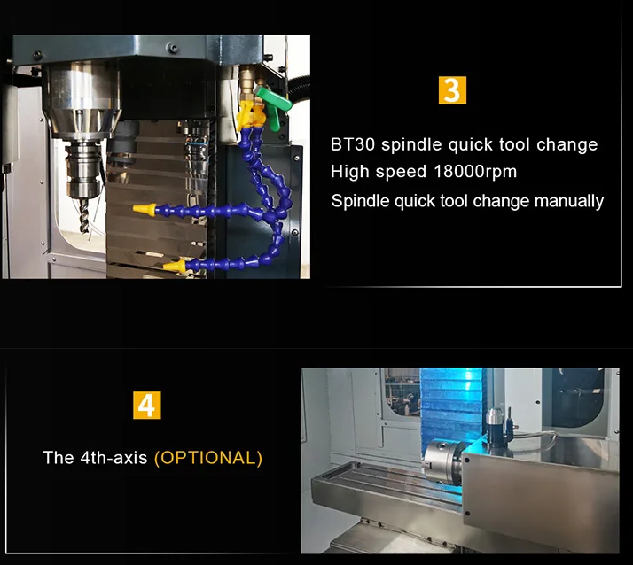 Máquina de moagem CNC XK7116
