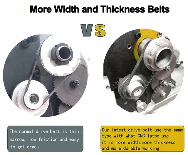 HS210E Auto esquerda e direita Trebo que faz mini -torno de metal CNC