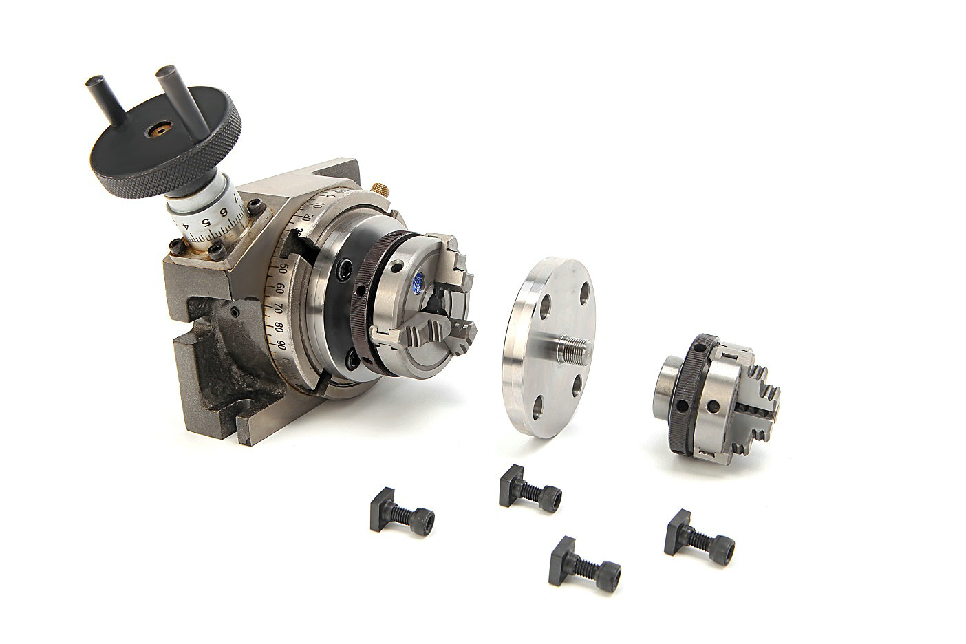 Flens de 80 mm Met M14x1 Draad Voor Verdeeltafel