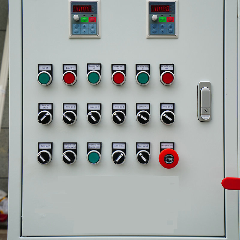 Remoção de ferrugem superficial Blaster de areia de cinto industrial automático