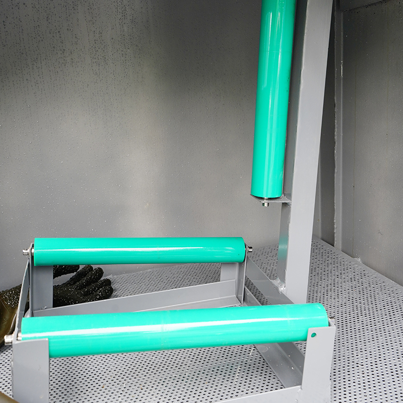 água e kit de explosão de limpeza abrasiva e molhada