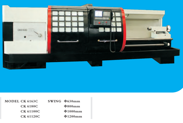 Torno CNC CK6163C-CK6180C-CK61100C-CK61120C