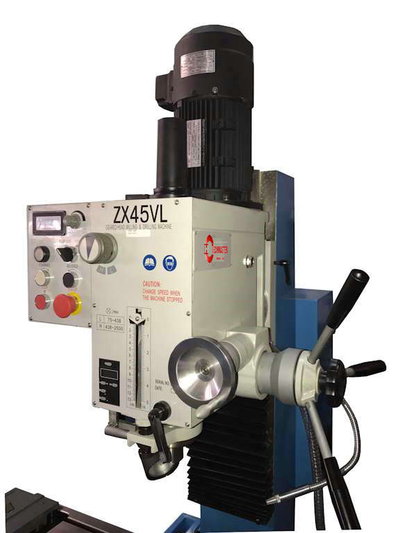 Máquina de perfuração e moagem da mesa de trabalho de 1000 mm ZX45VL