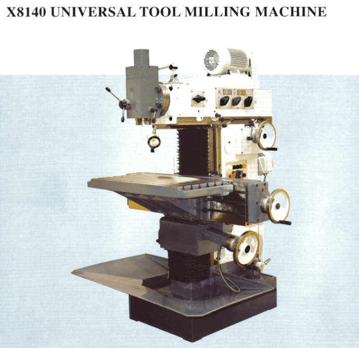 Máquina de moagem de ferramentas x8140 WQ