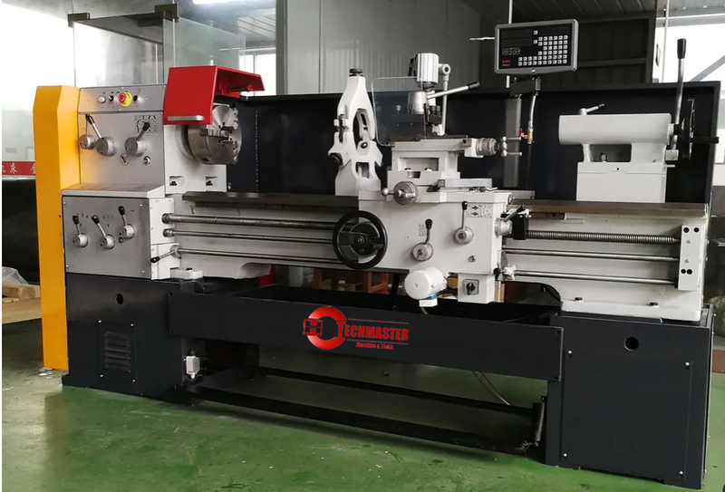 Torno de motor C6236C- 52mm Fusado de furo de engrenagem torno de cabeça de engrenagem