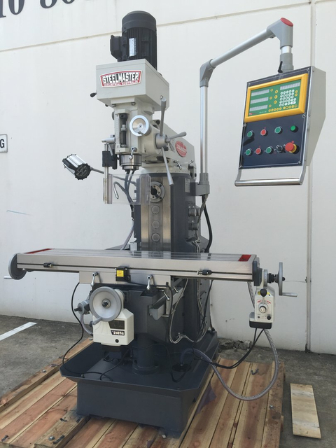 MGH757Z. Universal Mill Gear Head Drive com Easson 3 Axis Digital Readout