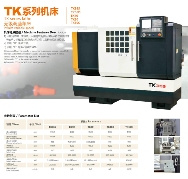 TK CNC torno 