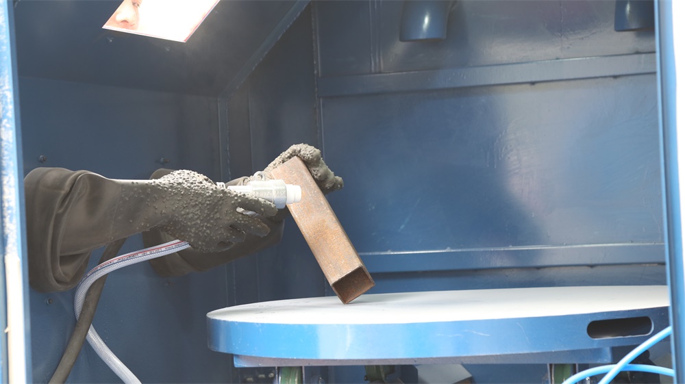 Máquina de jateamento aqua de vapor de limpeza de superfície