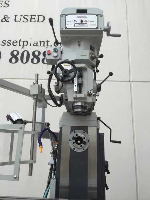 Turret de eixo vertical e horizontal Milling, 3 eixos de leitura digital, x6336vario