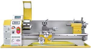 HS210esx600 Auto esquerdo e direita Trequeamento fabricando mini -torno de metal CNC