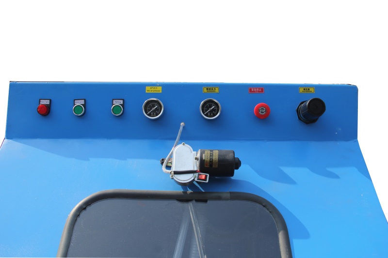 Limpeza de superfície sem poeira usada Equipamento de jateamento úmido