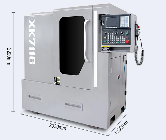 Máquina de moagem CNC XK7116