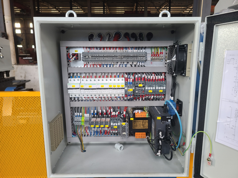 Série QC11K NC Shear de feixe de balanço hidráulico