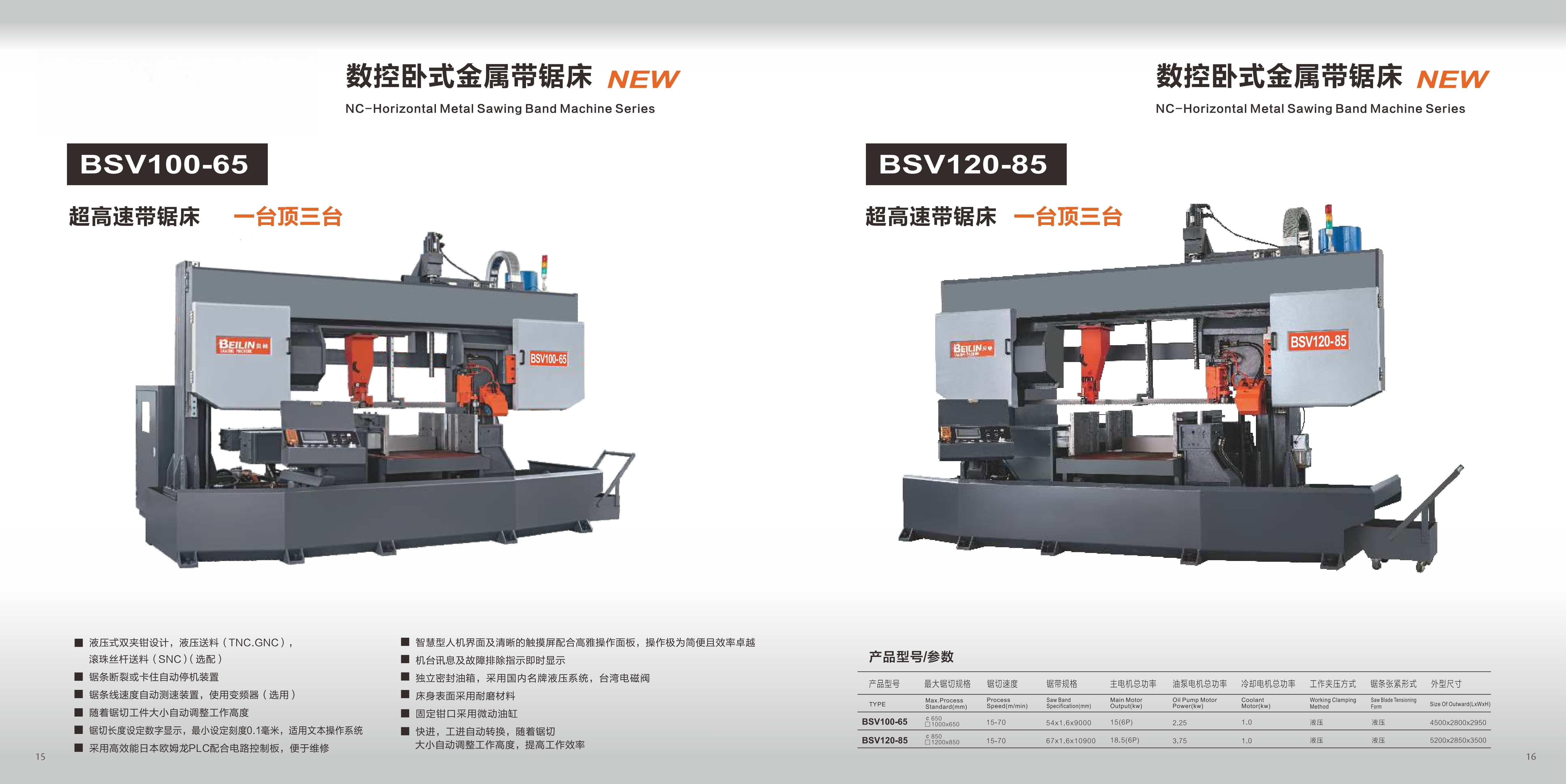 BSV100-65; BSV-120-85