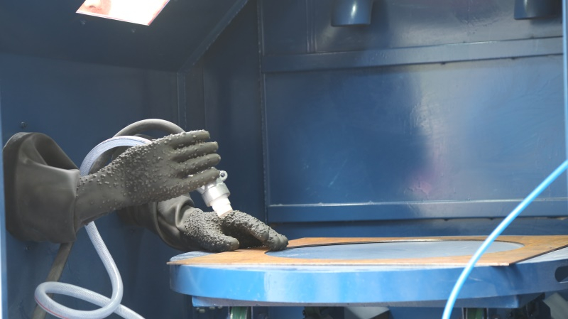 Mini Equipamento de jateamento de vapor sem poeira