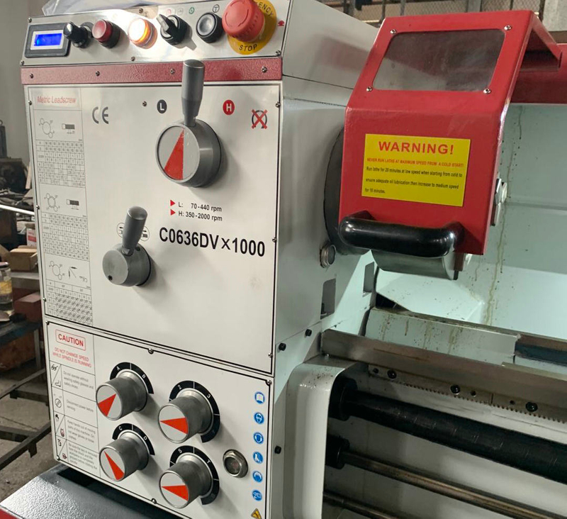 Velocidade variável Big Spindle torno C0636DV/1000