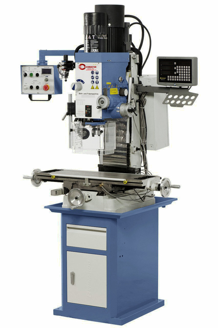 Máquina de perfuração e moagem de alimentação automática e machine da Europa J-ZX45VD DRO