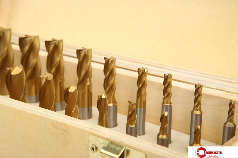 20 Delig HSS - Tin Gecoate Frezenset Modelo 2